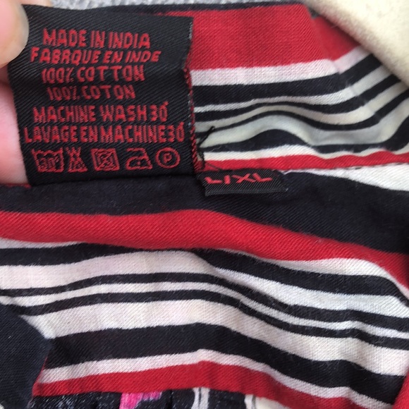 Aller Simplement Tunic top- fun, arty print - Picture 7 of 7